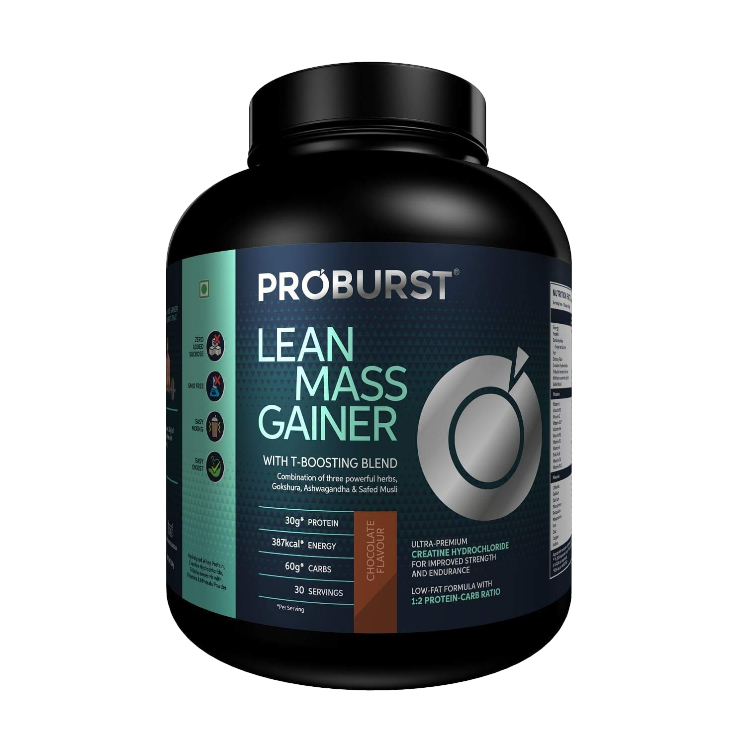 Buy Proburst Lean Mass Gainer 3 Kg Online Nutristar