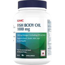 GNC Body Fish Oil 1000 , 90 Softgels