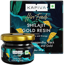 Kapiva Him Foods Shilajit Gold Resin - 20 g (Helps in Boosting Stamina )