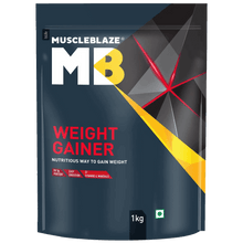 MuscleBlaze Weight Gainer wLșAdd Digezyme, 2.2 Lbs