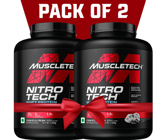 Buy Muscletech Nitrotech Performance Series Whey Protein 4 Lbs Pack Of 2 Online Nutristar