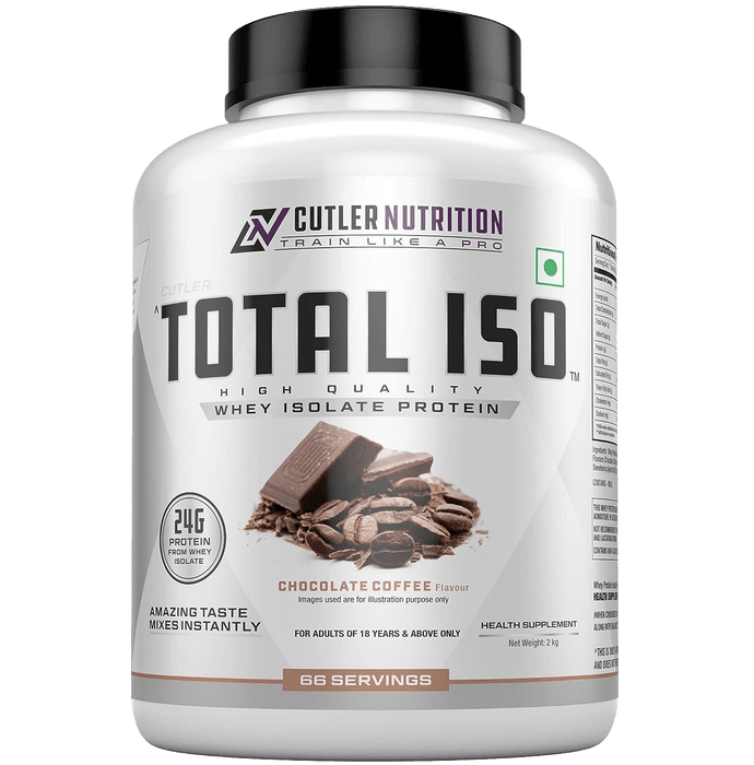 Cutler Nutrition Total Iso Whey Isolate Protein Powder - 4.4 Lbs