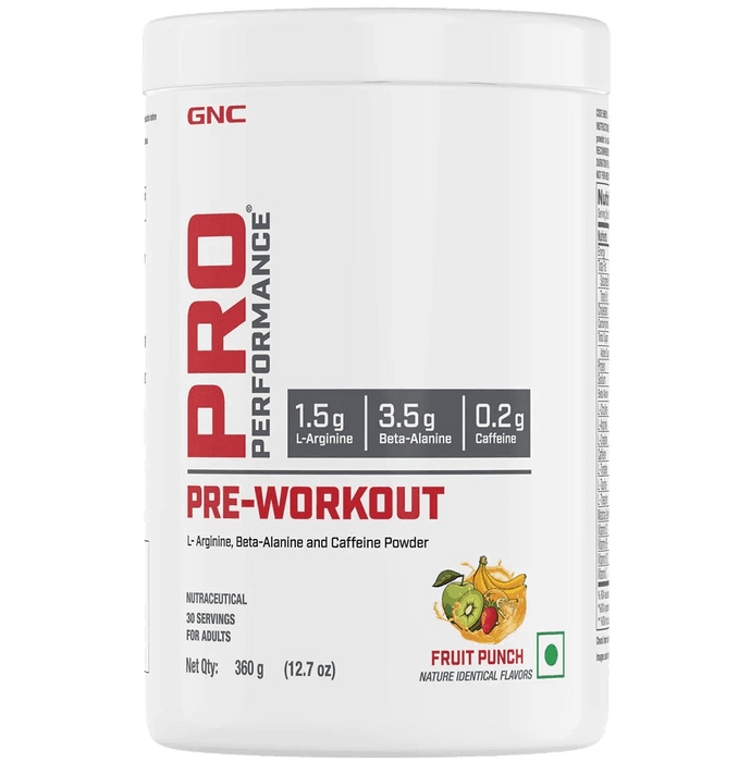 Buy GNC Pro Performance Pre Workout 30 Servings Online Nutristar