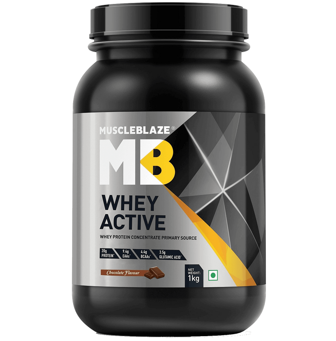 Buy MuscleBlaze Whey Active, 2.2 Lbs Online - Nutristar