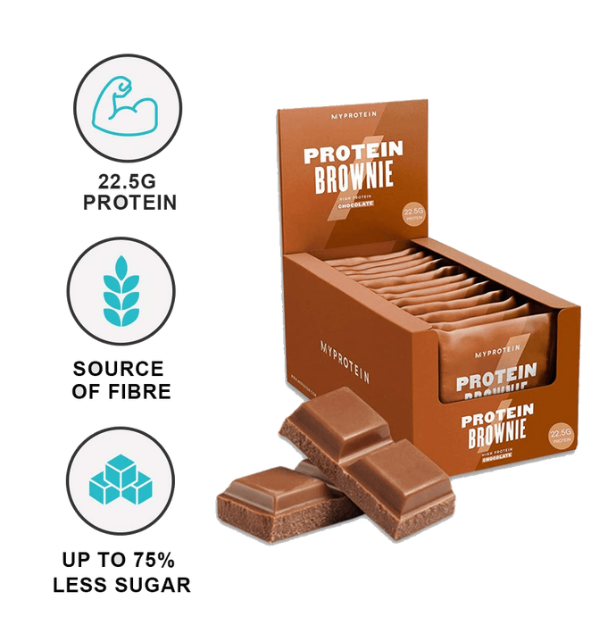 Buy Myprotein Protein Brownie (Pack Of 12) Online - Nutristar