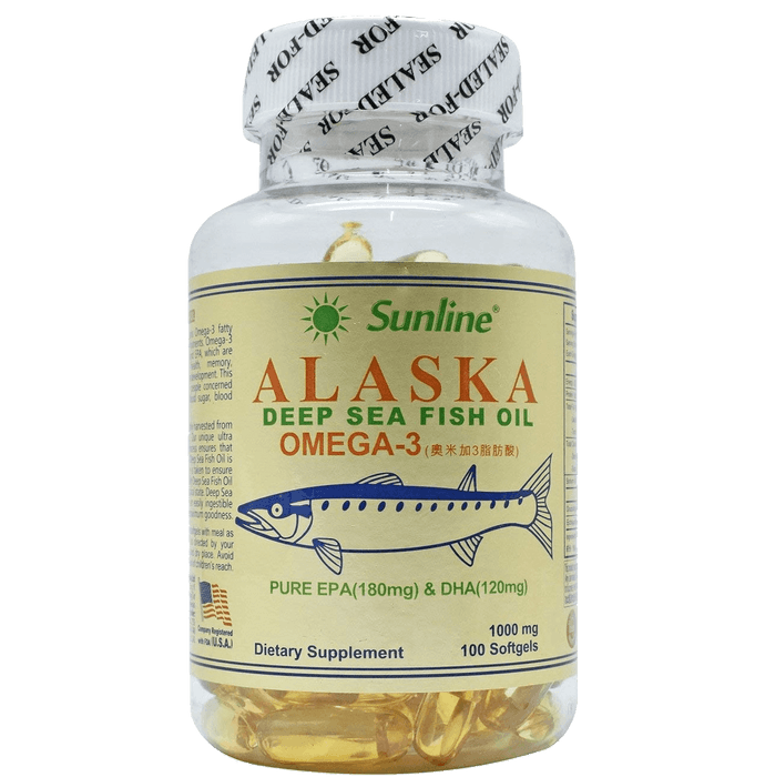 ALASKA OMEGA-3 Deep Sea Fish Oil Capsules