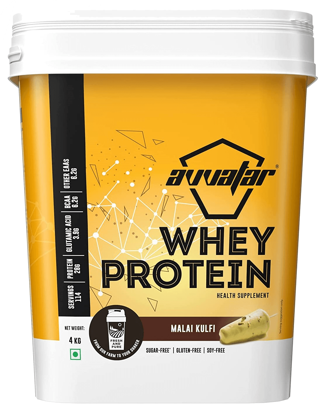 Buy Avvatar Whey Protein Powder 4 Kg Online Nutristar