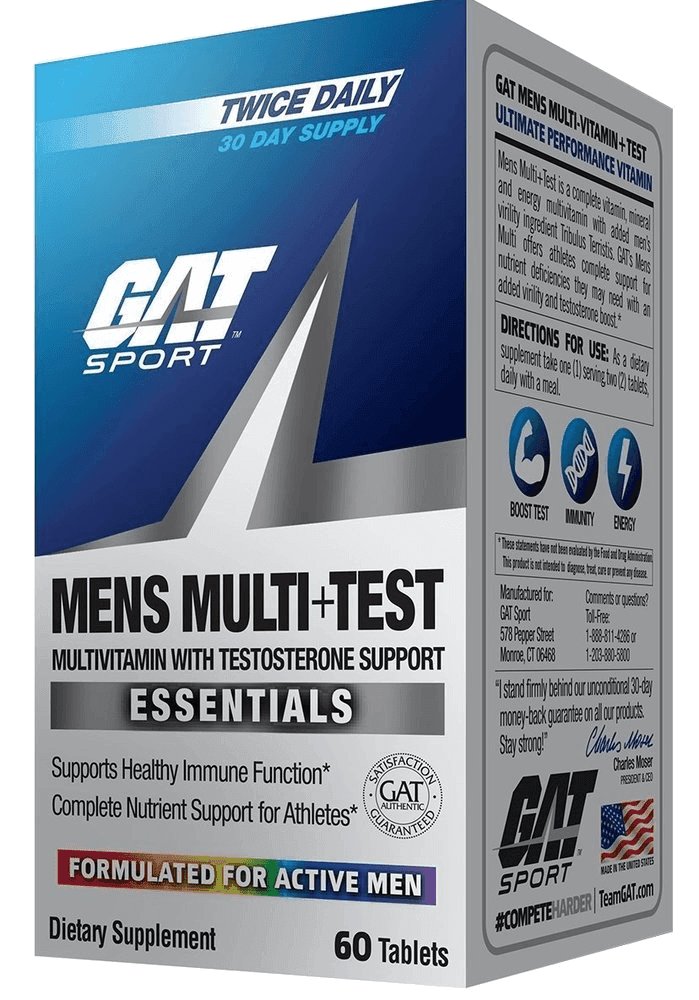 Buy Gat Sports Mens Multi Plus Test 60 Tablets Online at Best Prices in  India - JioMart.
