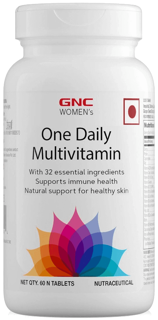 Buy Gnc Womens One Daily Multivitamin Supports Immune Health And Healthy Skin 60 Tablets 