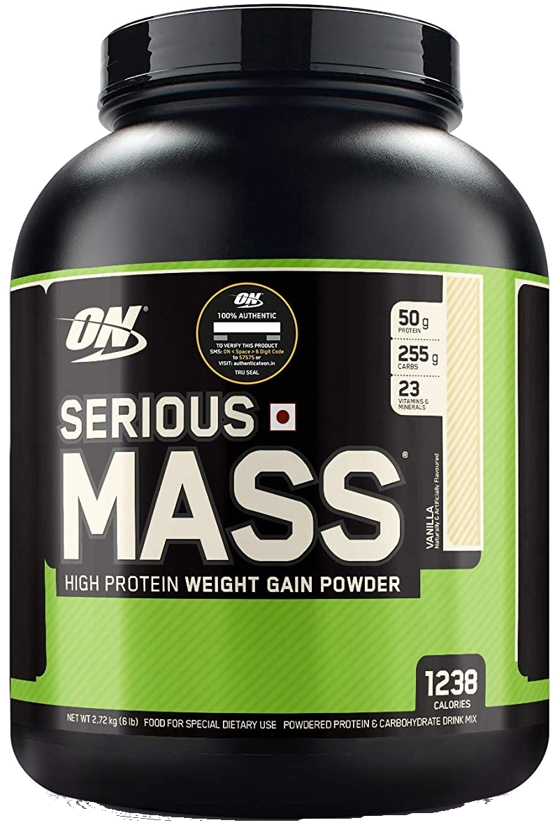 Buy Optimum Nutrition On Serious Mass 6 Lbs Online Nutristar